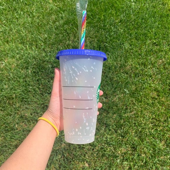 Starbucks confetti color changing cup! NWT - Picture 4 of 4